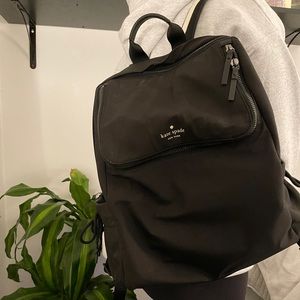 Kate Spade Black Backpack
